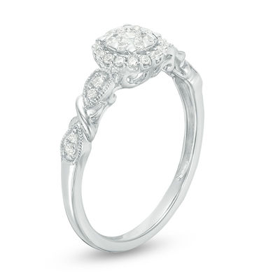 zales twist engagement ring