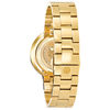 Thumbnail Image 2 of Ladies’ Bulova Rubaiyat Diamond Accent Gold-Tone Watch with Silver-White Dial (Model: 97P125)