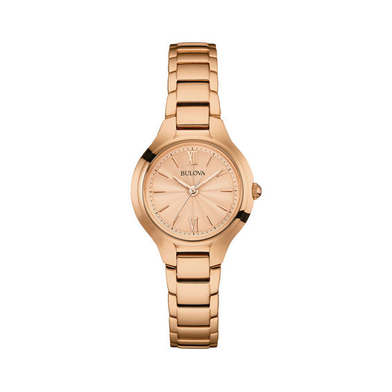 Ladies' Bulova Classic Rose-Tone Watch (Model: 97L151)