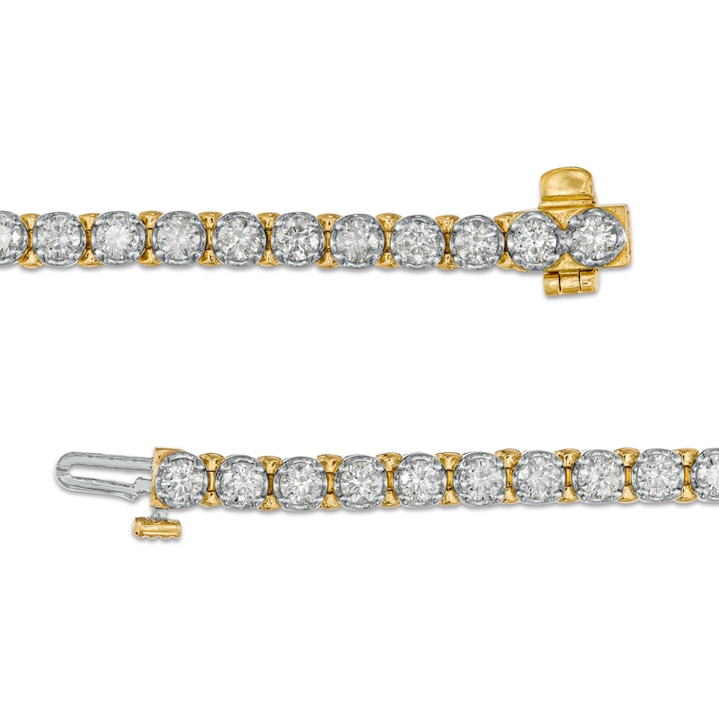 Main Image 3 of 4 CT. T.W. Diamond Tennis Bracelet in 10K Gold