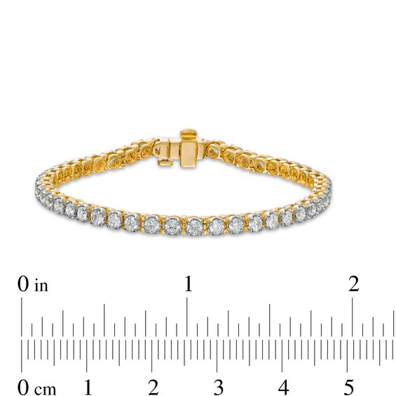 4 CT. T.w. Diamond Tennis Bracelet in 10K Gold