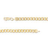 Thumbnail Image 2 of 5.3mm Curb Chain Necklace and Bracelet Set in 10K Gold