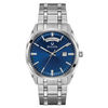 Thumbnail Image 1 of Men's Bulova Classic Watch with Blue Dial (Model: 96C125)