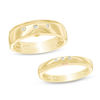 Thumbnail Image 1 of 1/20 CT. T.W. Diamond Duo Wedding Band Set in 10K Gold