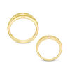 Thumbnail Image 2 of 1/20 CT. T.W. Diamond Duo Wedding Band Set in 10K Gold