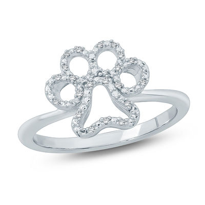 Dog diamond hotsell ring