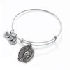Thumbnail Image 0 of Alex and Ani Guardian of Answers Charm Bangle in Silver-Tone Brass