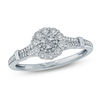 Thumbnail Image 1 of 1/20 CT. T.W. Composite Diamond Promise Ring in Sterling Silver