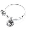 Thumbnail Image 1 of Alex and Ani Unexpected Miracles Tree Charm Bangle in Silver-Tone Brass