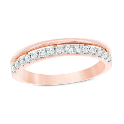 zales rose gold wedding sets