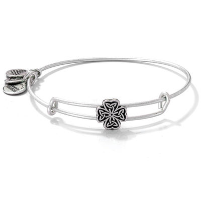 Alex and ani deals four leaf clover bracelet