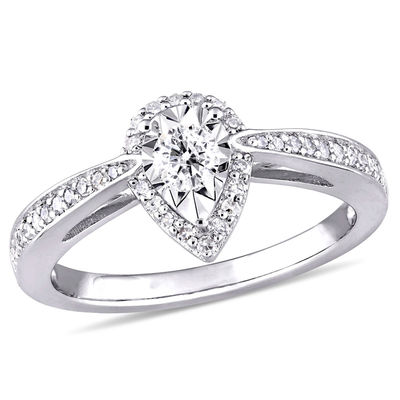 Pear Shape Simulated Diamond Black Rhodium Marquise Simulated Diamond Engagement Ring Art Deco Teardrop Sterling Silver Wedding Promise Ring
