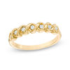 Thumbnail Image 3 of Convertibilities 1/6 CT. T.W. Diamond Twist Three-in-One Ring in Sterling Silver and 10K Gold
