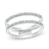 Thumbnail Image 4 of Convertibilities 1/6 CT. T.W. Diamond Twist Three-in-One Ring in Sterling Silver and 10K Gold