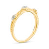 Thumbnail Image 2 of Cherished Promise Collection™ 1/20 CT. T.W. Diamond Stackable Band in 10K Gold