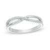 Thumbnail Image 3 of Convertibilities 1/5 CT. T.W. Diamond Crossover Bypass Three-in-One Ring in Sterling Silver