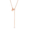 Thumbnail Image 2 of The Kindred Heart from Vera Wang Love Collection Mini Necklace in 14K Rose Gold - 19"