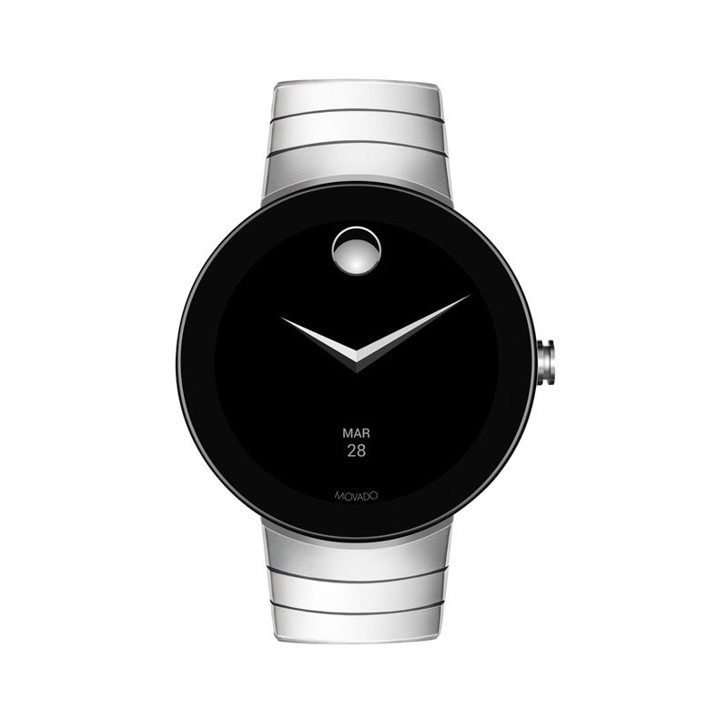 Men's Movado Connect Smart Watch with Black Dial (Model: 3660017)