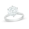 Thumbnail Image 1 of 4 CT. Certified Diamond Solitaire Engagement Ring in 14K White Gold (I/I2)