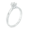 Thumbnail Image 1 of 1/4 CT. Diamond Solitaire Engagement Ring in 14K White Gold (I/I2)