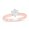 1/2 CT. Diamond Solitaire Engagement Ring in 14K Rose Gold