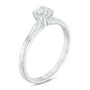 Thumbnail Image 1 of 1/2 CT. Certified Diamond Solitaire Engagement Ring in 14K White Gold (I/SI2)