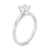 Thumbnail Image 1 of 1/2 CT. Certified Princess-Cut Diamond Solitaire Engagement Ring in 14K White Gold (I/SI2)