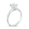 Thumbnail Image 2 of 1 CT. Certified Oval Diamond Solitaire Engagement Ring in 14K White Gold (I/SI2)