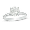 Thumbnail Image 0 of 2 CT. Certified Diamond Solitaire Engagement Ring in 14K White Gold (I/SI2)