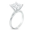 Thumbnail Image 1 of 3 CT. Certified Princess-Cut Diamond Solitaire Engagement Ring in 14K White Gold (I/SI2)