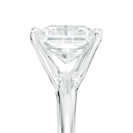 3 CT. Certified Princess-Cut Diamond Solitaire Engagement Ring in 14K White Gold (I/Si2)