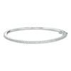 Thumbnail Image 0 of 2 CT. T.W. Diamond Bangle in 10K White Gold