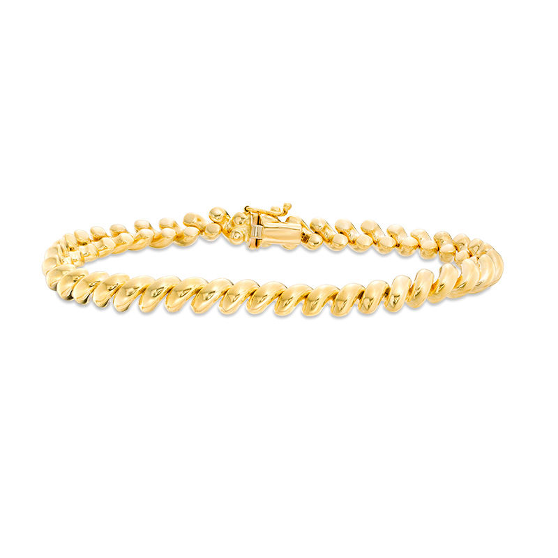 6.0mm San Marco Bracelet in 14K Gold