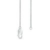 Thumbnail Image 2 of 1/6 CT. T.W. Composite Diamond Frame Lariat-Style Bolo Necklace in Sterling Silver - 26"