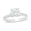 Thumbnail Image 1 of 1-1/2 CT. Certified Diamond Solitaire Engagement Ring in 14K White Gold (I/SI2)