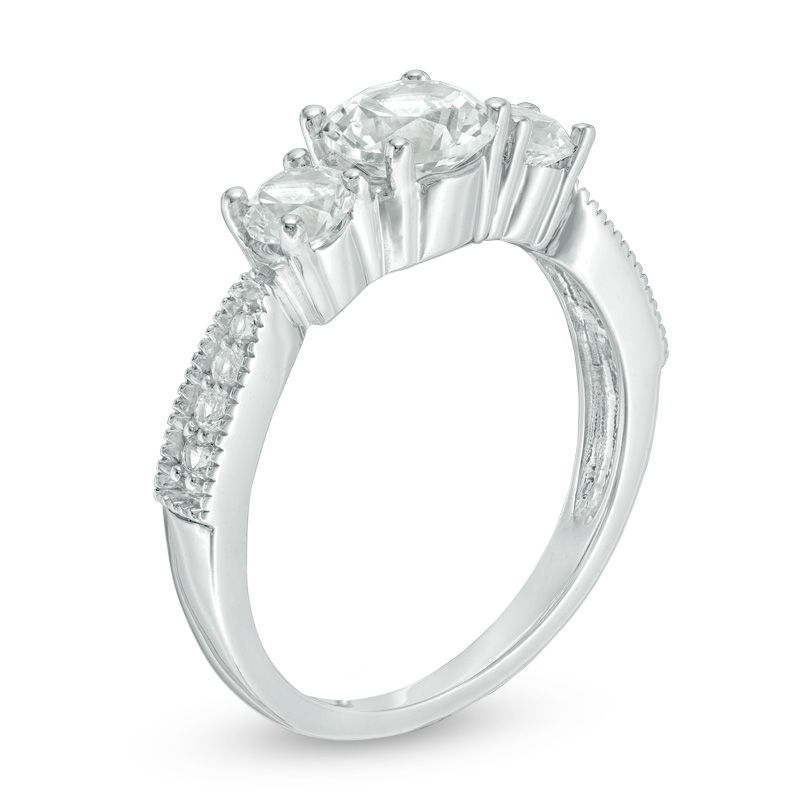 White sapphire engagement rings zales new arrivals