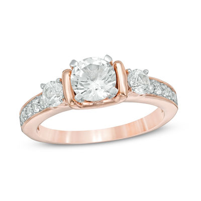 Pretty Women Silve,Gold,Rose Gold Wedding Rings White Sapphire Ring Size7-1 Top 