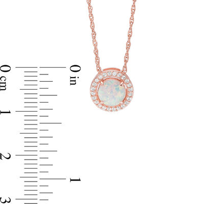 Details about   Round White Fire Opal Crystal Halo Necklace Women Jewelry 14K Rose Gold Plated 
