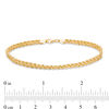 Thumbnail Image 2 of Made in Italy 4.2mm Double Rope Chain Bracelet in 14K Gold - 7.5"