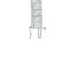 Thumbnail Image 2 of 10 T.W. Princess-Cut and Round Diamond Bracelet in 14K White Gold - 7.5"