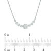 Thumbnail Image 3 of 1/5 CT. T.W. Diamond Necklace in Sterling Silver - 16.5"