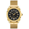 Thumbnail Image 0 of Bulova Precisionist Special GRAMMY® Edition Diamond Accent Gold-Tone Mesh Watch with Black Dial (Model: 97P124)