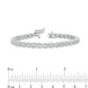 Thumbnail Image 3 of 1 CT. T.W. Composite Diamond Tennis Bracelet in 10K White Gold