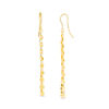 Thumbnail Image 1 of Made in Italy Diamond-Cut Tassel Drop Earrings in 14K Gold