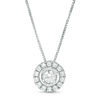 Thumbnail Image 1 of 1/3 CT. T.W. Diamond Frame Pendant in 10K White Gold