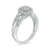Thumbnail Image 2 of 1/2 CT. T.W. Composite Diamond Frame Engagement Ring in 10K White Gold