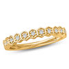 Thumbnail Image 1 of 1/10 CT. T.W. Diamond Hexagon Stackable Band in 10K Gold