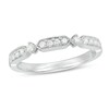 Thumbnail Image 1 of 1/5 CT. T.W. Diamond Art Deco Vintage-Style Band in 10K White Gold