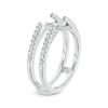 Thumbnail Image 2 of 1/3 CT. T.W. Diamond Solitaire Enhancer in 14K White Gold