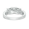 Thumbnail Image 3 of 1 CT. T.W. Diamond Past Present Future® Engagement Ring in 10K White Gold
